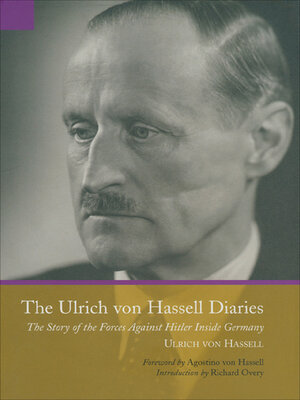 cover image of The Ulrich von Hassell Diaries